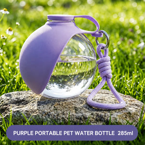 Portable Leak-Proof Pet Water Bottle for Travel & Walks