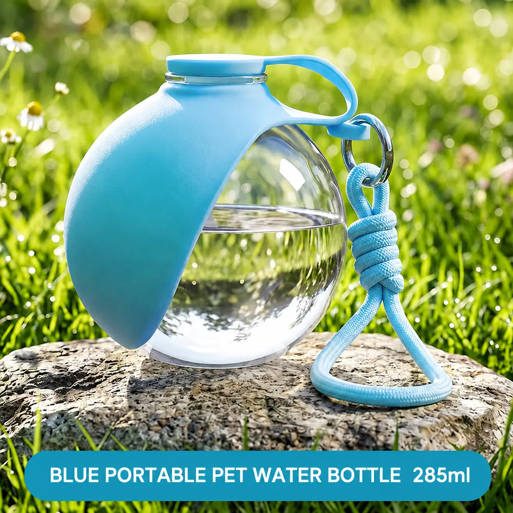 Portable Leak-Proof Pet Water Bottle for Travel & Walks