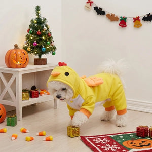 Tamecare Yellow Chick Dog Costume