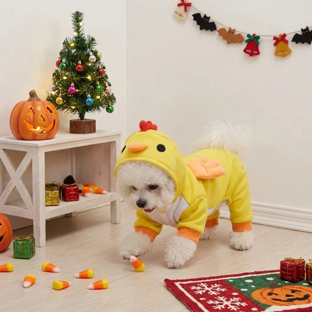 Tamecare Yellow Chick Dog Costume