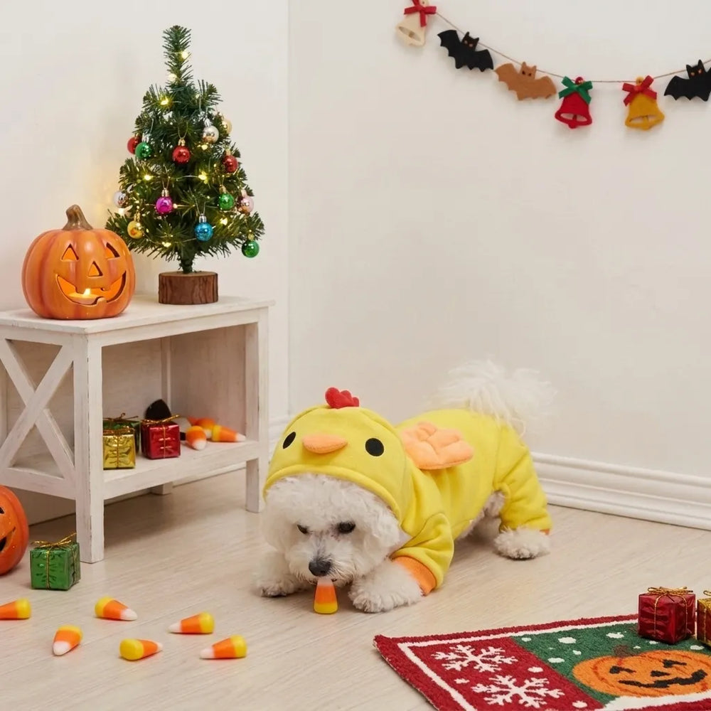 Tamecare Yellow Chick Dog Costume