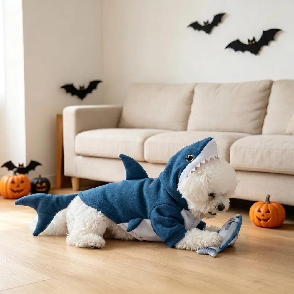 Tamecare Blue Shark Dog Costume