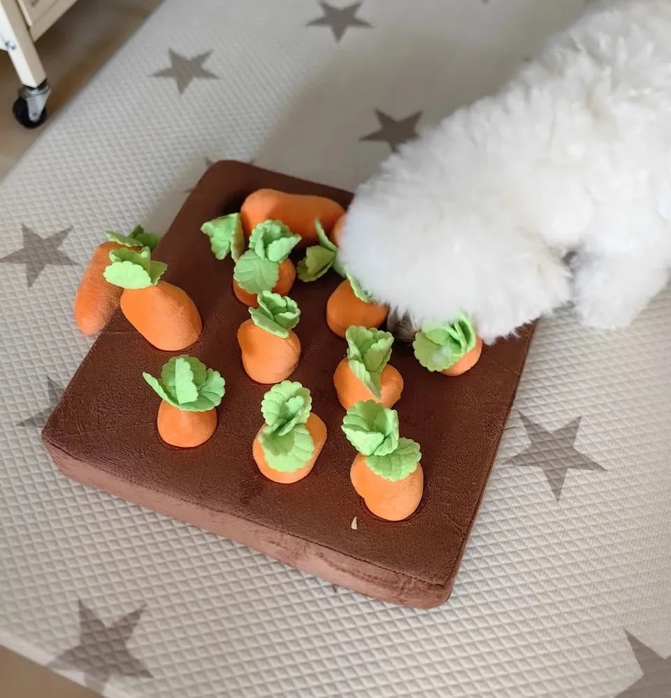 Carrot Farm Interactive Snuffle Mat Dog Puzzle Toy