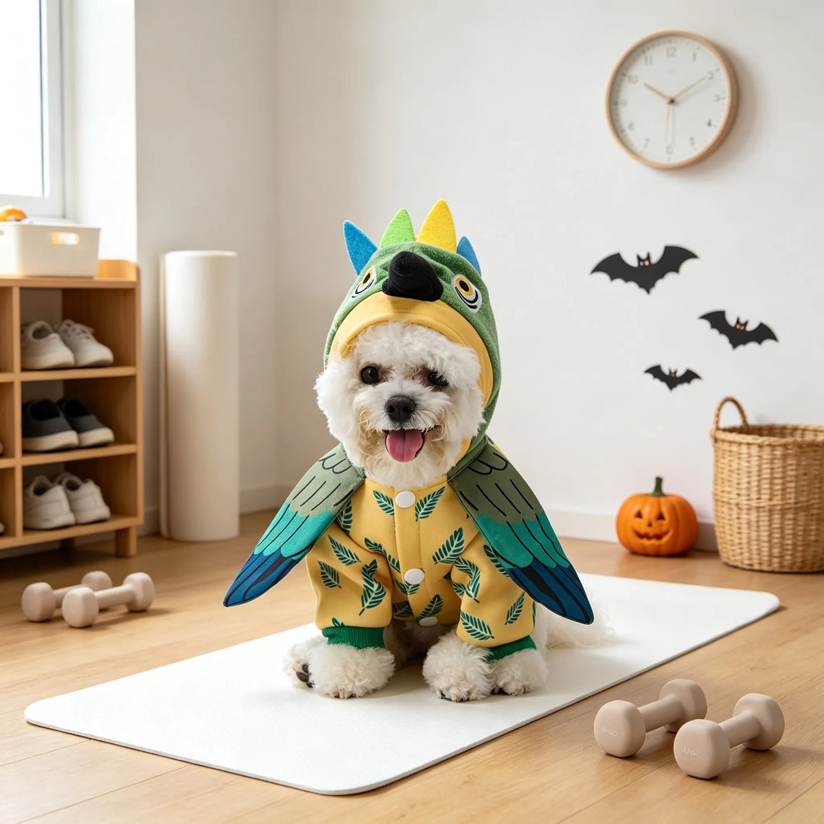 Tamecare Feathered Dragon Dog Halloween Costume