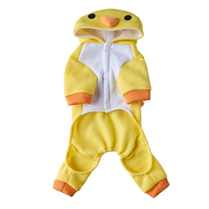 Tamecare Yellow Chick Dog Costume