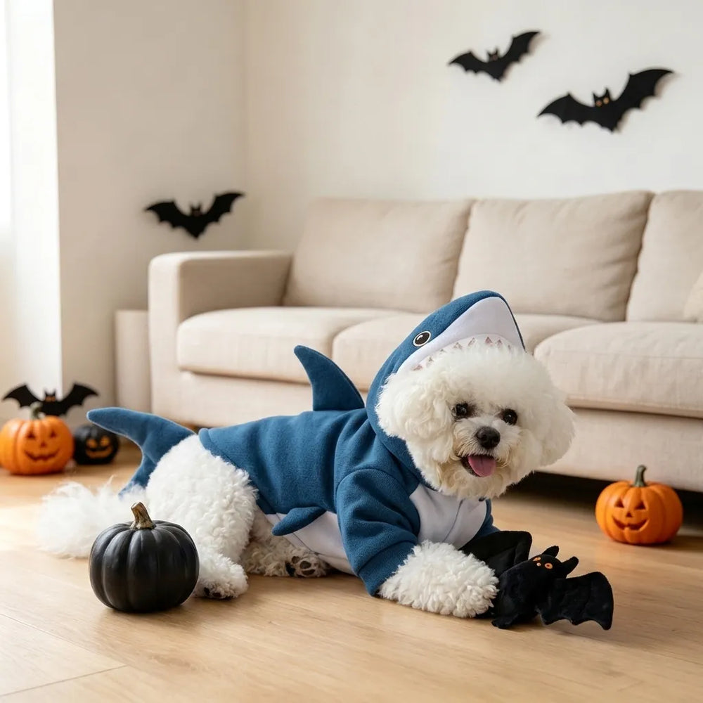 Tamecare Blue Shark Dog Costume