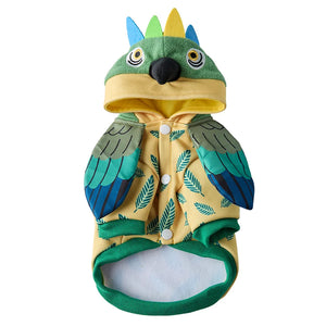 Tamecare Feathered Dragon Dog Halloween Costume