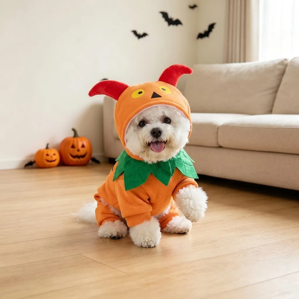 Tamecare Pumpkin Monster Dog Halloween Costume