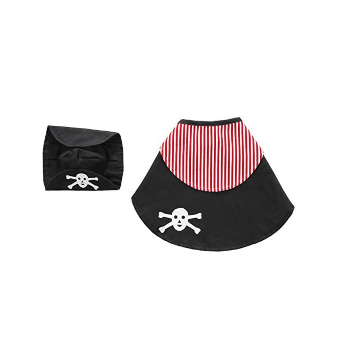 Tamecare Pirate Skull Dog Cape Costume