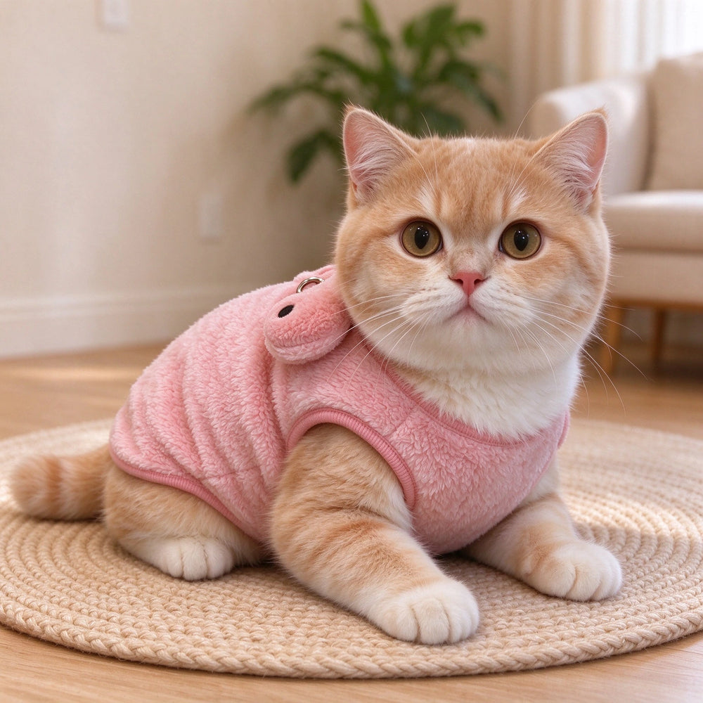 Tamecare Pink Pig Cat Vest