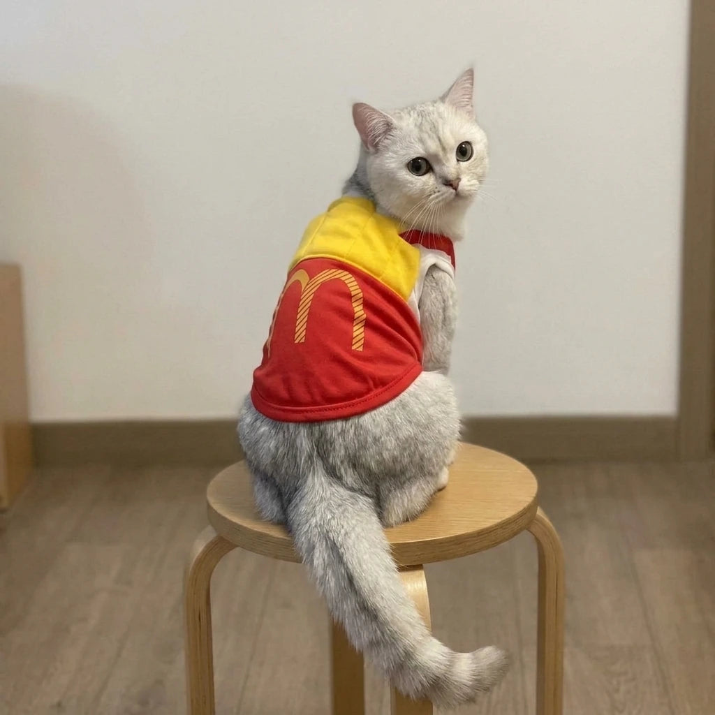 Tamecare Fast Food Costume Pet Vest