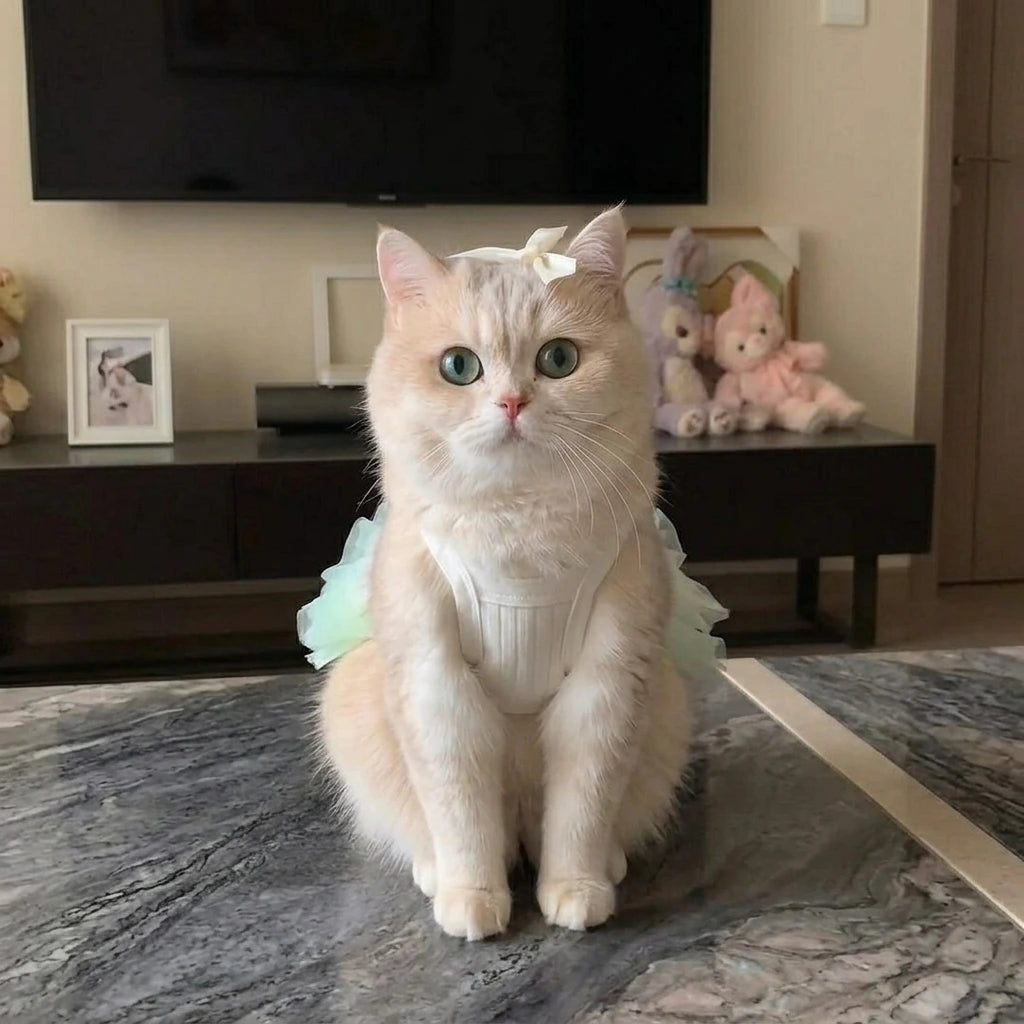 Tamecare Cute Tutu Cat Dress