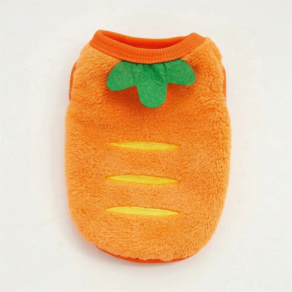 Tamecare Carrot Fleece Pet Vest