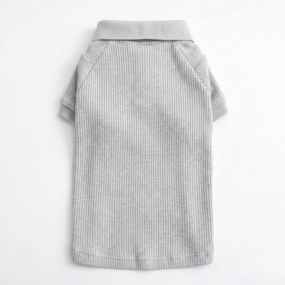 Tamecare Gray Polo Pet Shirt