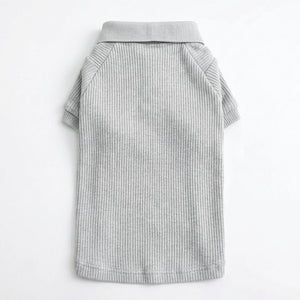 Tamecare Gray Polo Pet Shirt