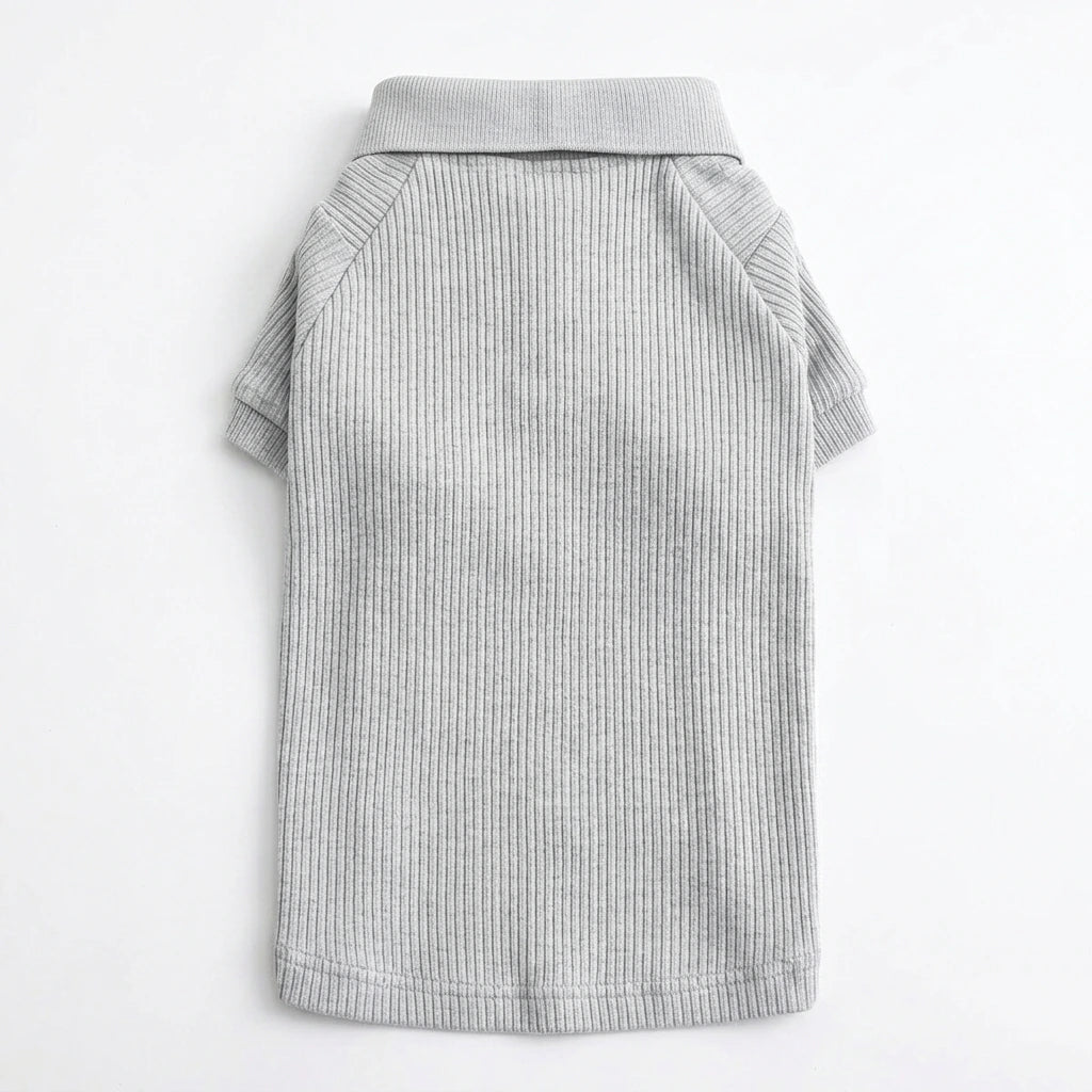 Tamecare Gray Polo Pet Shirt