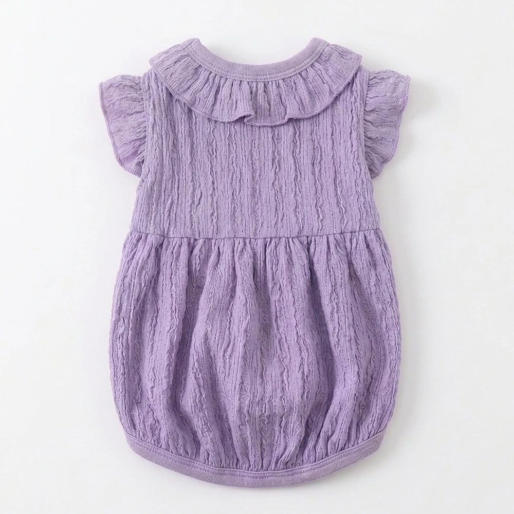 Tamecare Purple Ruffled Cat Dress