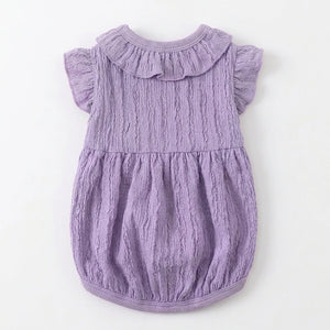 Tamecare Purple Ruffled Cat Dress
