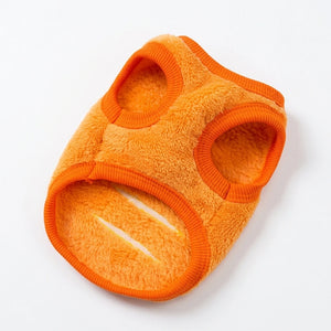 Tamecare Carrot Fleece Pet Vest