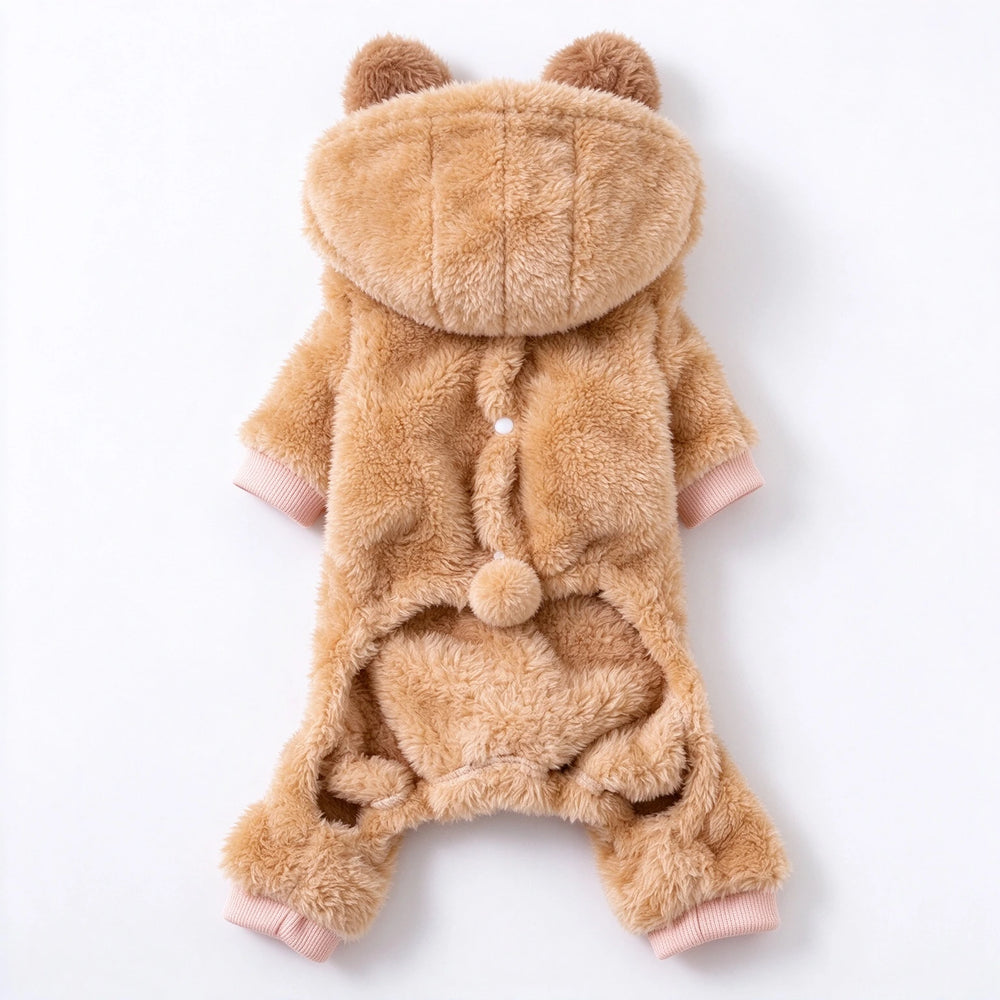 Tamecare Teddy Bear Pet Jumpsuit