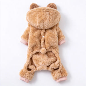 Tamecare Teddy Bear Pet Jumpsuit