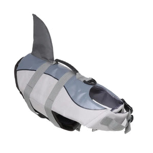Gray Shark Fin Dog Life Jacket