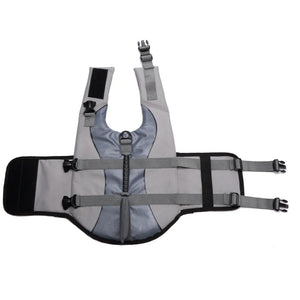 Gray Shark Fin Dog Life Jacket