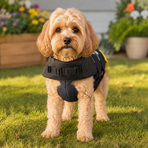Black Penguin Dog Life Jacket - MQ-JSY11 - image 1
