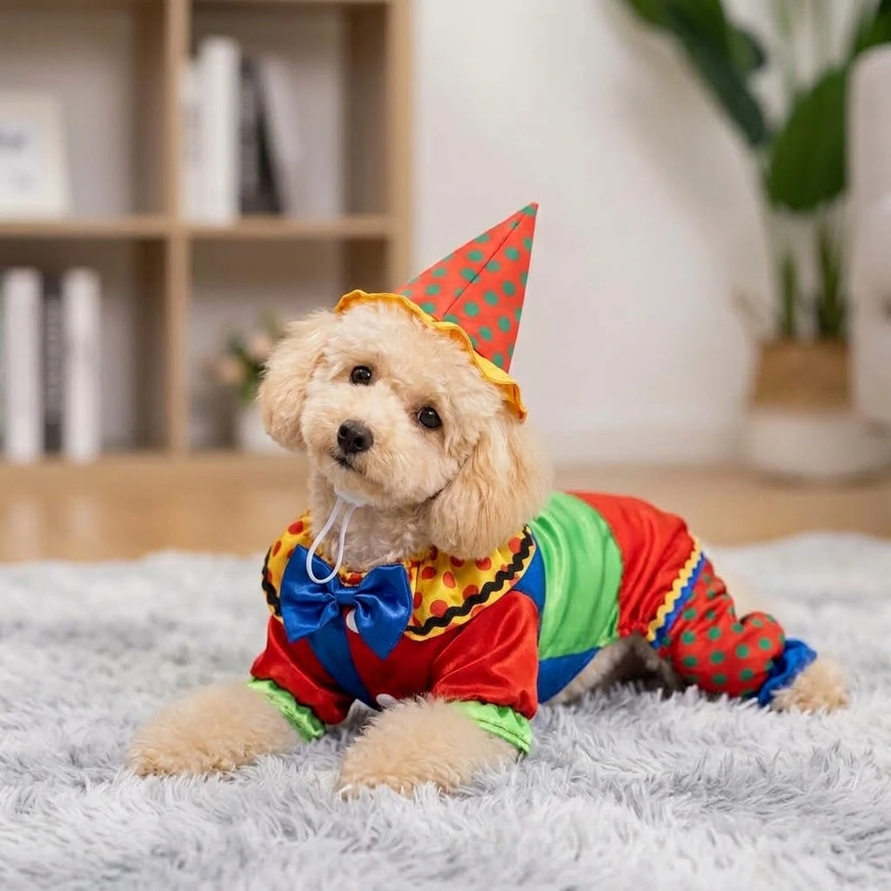 Tamecare Pet Clown Costume Set