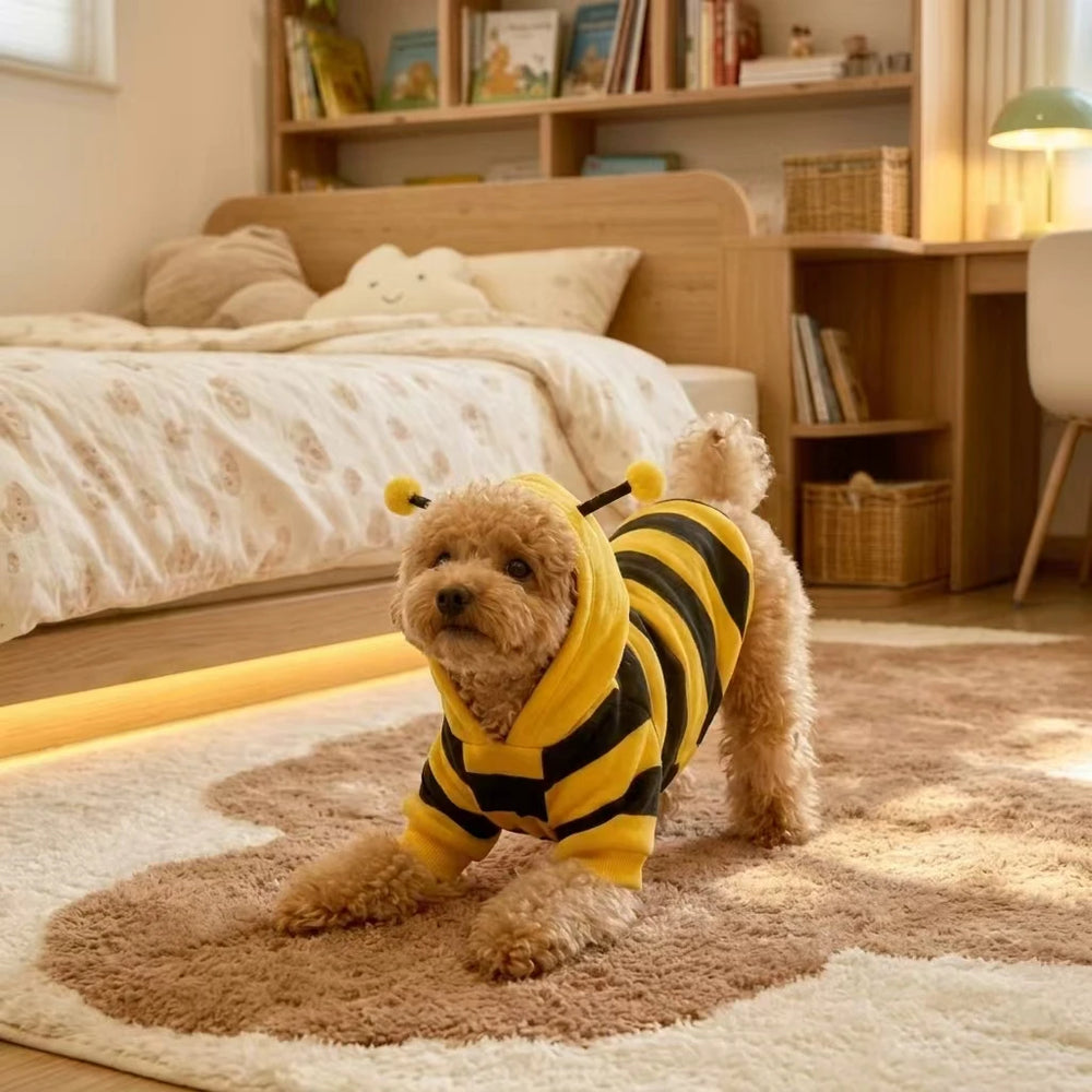 Tamecare Bee Hoodie Dog Costume