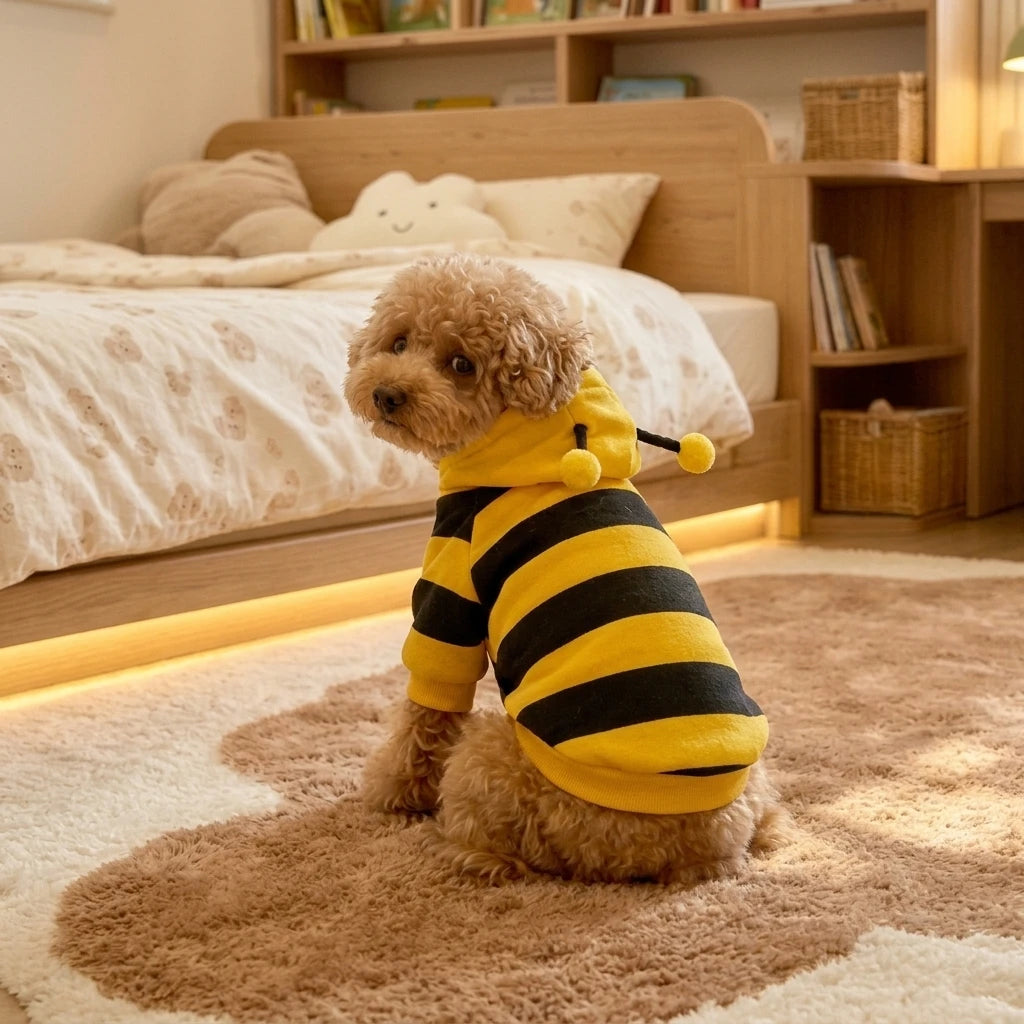 Tamecare Bee Hoodie Dog Costume
