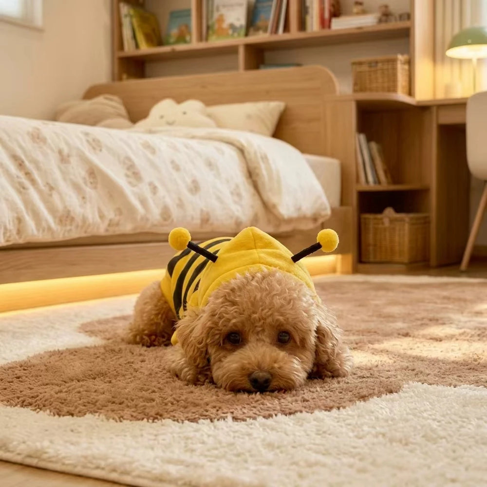 Tamecare Bee Hoodie Dog Costume