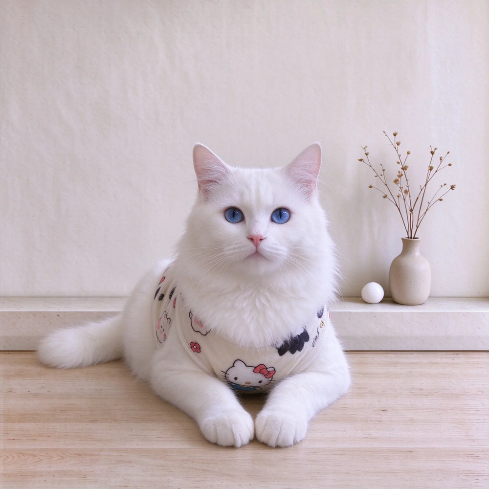 Tamecare Kuromi Printed Cat Shirt