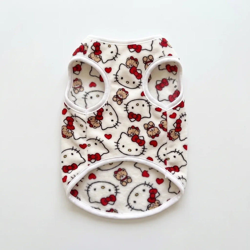 Tamecare Hello Kitty Printed Cat Vest